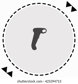 Scanner icon Flat Design. Isolated Illustration.