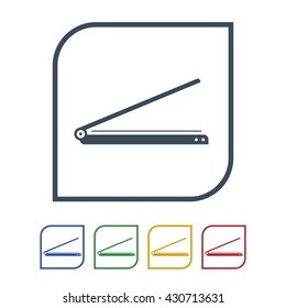Scanner Icon Isolated on White Background.vector illustration icon
