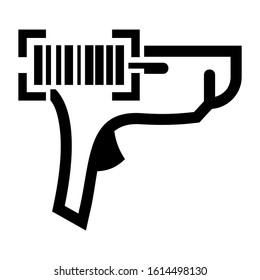 scanner icon isolated sign symbol vector illustration - high quality black style vector icons
