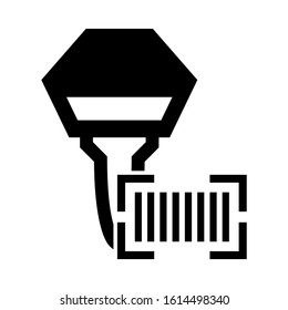 scanner icon isolated sign symbol vector illustration - high quality black style vector icons
