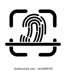 scanner icon isolated sign symbol vector illustration - high quality black style vector icons
