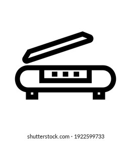 scanner icon or logo isolated sign symbol vector illustration - high quality black style vector icons
