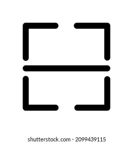 Scanner icon simple clip art vector illustrations