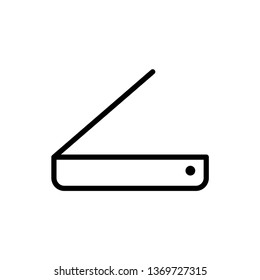 Scanner icon vector