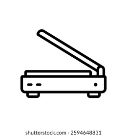 scanner icon vector design template simple and clean