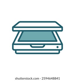 scanner icon vector design template simple and clean