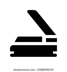 scanner icon. vector glyph icon for your website, mobile, presentation, and logo design.