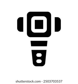 scanner icon. vector glyph icon for your website, mobile, presentation, and logo design.