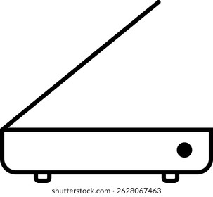 Icono de escáner Vector ilustración arte