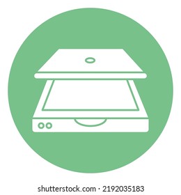 Scanner technology Vector icon which is suitable for commercial work

