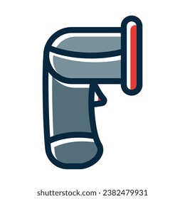 Scanner Vector Thick Line Filled Dark Colors Icons For Personal And Commercial Use.
