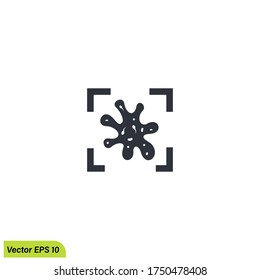 imagen de icono de ameba ilustración de vector eps 10 plantilla de logotipo