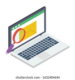 
Scanning barcode on delivery nox, parcel scanning vector.
