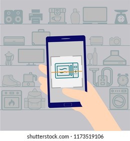 Scanning products with the mobile phone