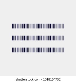 scanning vector icon. barcode vector icon