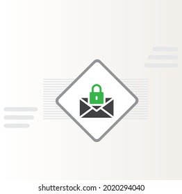 Scans Internal Email Icon Vector Design