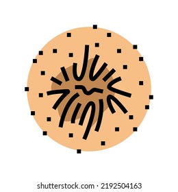 scar contractures color icon vector. scar contractures sign. isolated symbol illustration