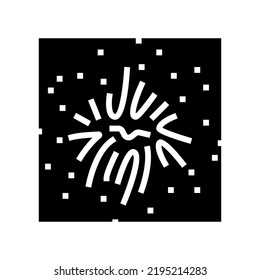 scar contractures glyph icon vector. scar contractures sign. isolated symbol illustration