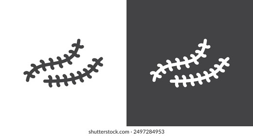 Scar icon vector logo set collection for web app ui