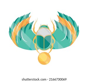 scarab of ancient egypt icon