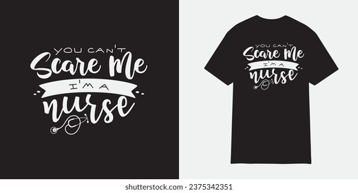 Scare me i'm a nurse tshirt design, Nurse sublimation png, Free-ish, Black History png, Cut Files for Cricut, Silhouette, Typography nurse vector, nurse t shirt design