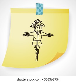 scarecrow doodle