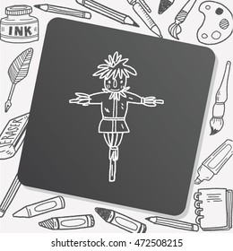 scarecrow doodle