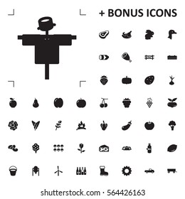 scarecrow icon illustration isolated vector sign symbol