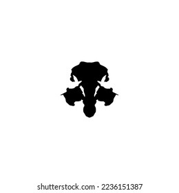 Scarecrow icon. Simple style farming poster background symbol. Scarecrow brand logo design element. Scarecrow t-shirt printing. Scarecrow vector for sticker.