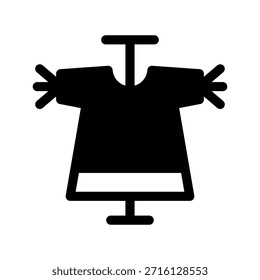 Ilustração de Design de Símbolo de Vetor de Ícone de Espantalho