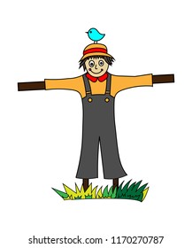 Scarecrow Illustration Design
