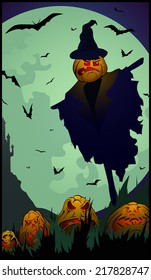 Scarecrow Pumpkin Halloween