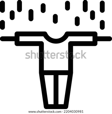 scarecrow Vector illustration on a transparent background. Premium quality symmbols. Thin line vector icons for concept and graphic design. 
