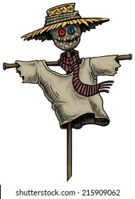 8,176 Scarecrow Cartoon Images, Stock Photos & Vectors 