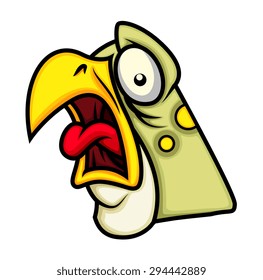 Scared Dinosaur Face