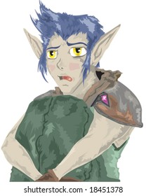 Scared Elf
