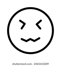 Scared emoji vector design, premium icon easy to use and download