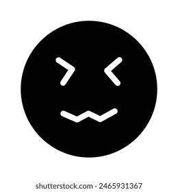 Scared emoji vector design, premium icon easy to use and download