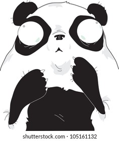 Scared Panda
