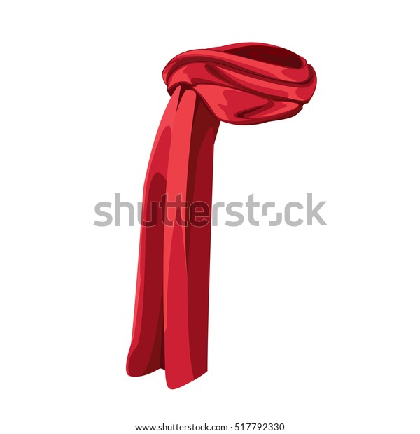 Scarf Design Beautiful Illustration Scarf Color Stock Vector (Royalty