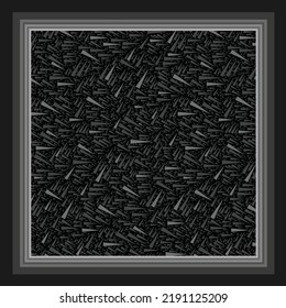 scarf design with decorative abstract pattern image