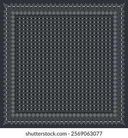 scarf design hijab seamless pattern 