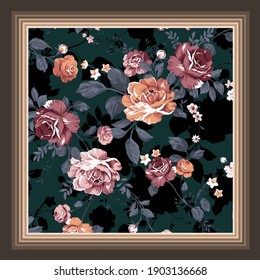 scarf design textile pattern illustration