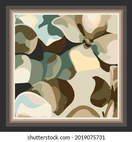 scarf design textile pattern illustration