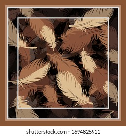 ilustración vectorial de diseño textil