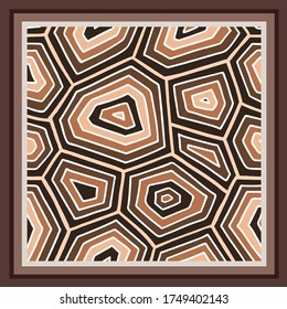 Tuch-Design, Textil-Vektorgrafik