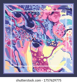 scarf design textile vector illustration
