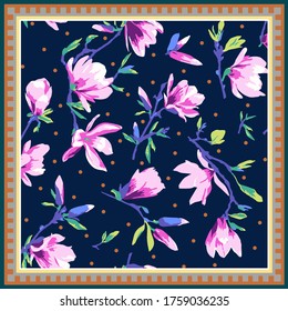 scarf design textile vector illustration