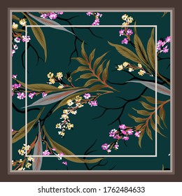 scarf design textile vector illustration