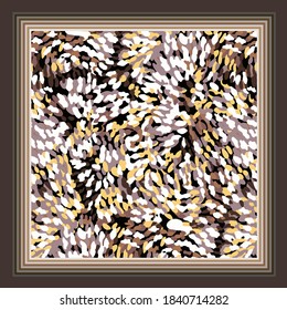 Tuch-Design, Textil-Vektorgrafik